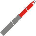Pt100-Einsteckthermometer