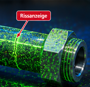 Magnetpulverprüfung bei Thermometern